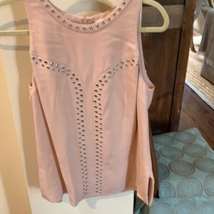 Light blush pink blouse